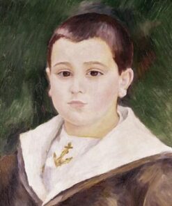 Cabeça de um jovem garoto em traje de marinheiro (Pierre Goujon) – Pierre-Auguste Renoir Pierre-Auguste Renoir Master Apollon