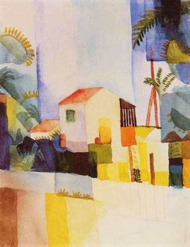 A casa clara – August Macke August Macke Master Apollon