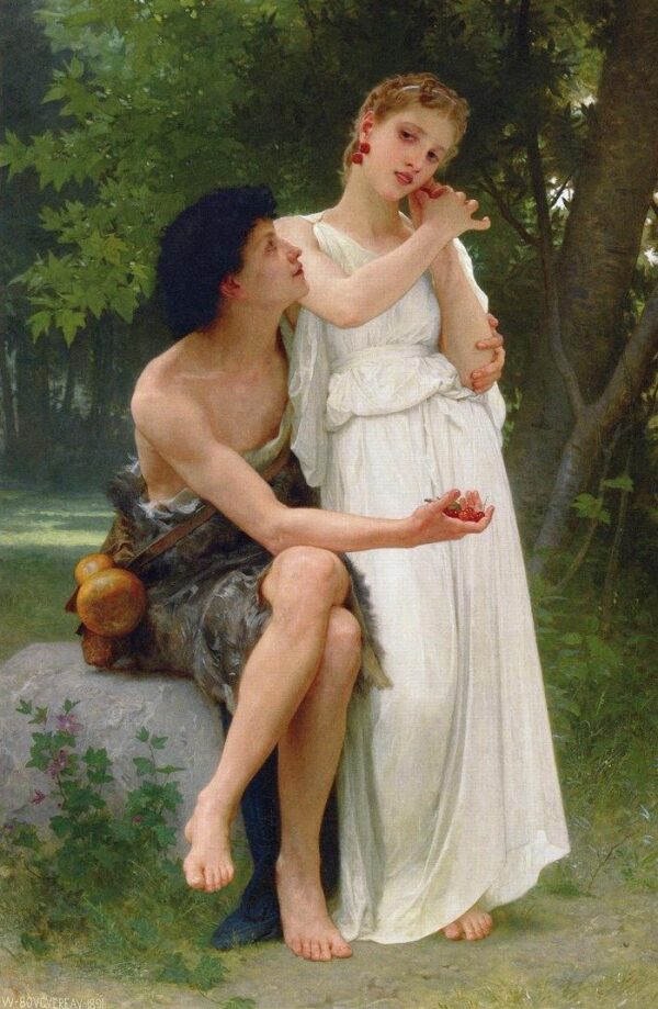 Seus primeiros joias – William Bouguereau William Bouguereau Master Apollon