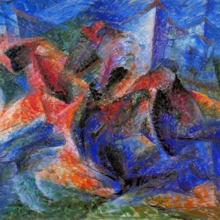 Cavalos cavaleiros casas – Umberto Boccioni Umberto Boccioni Master Apollon