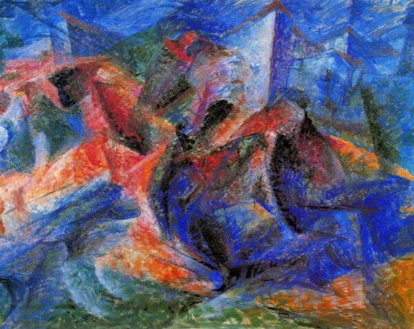 Cavalos cavaleiros casas – Umberto Boccioni Umberto Boccioni Master Apollon