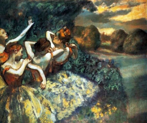 Quatro dançarinos – Edgar Degas Edgar Degas Master Apollon