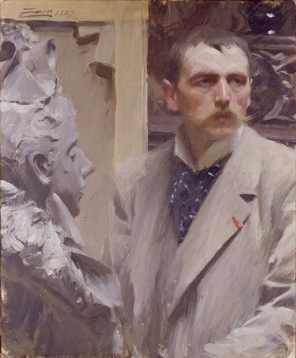 Autorretrato, 1889 – Anders Zorn Anders Zorn Master Apollon