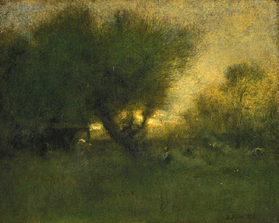 No Crepúsculo – George Inness George Inness Master Apollon