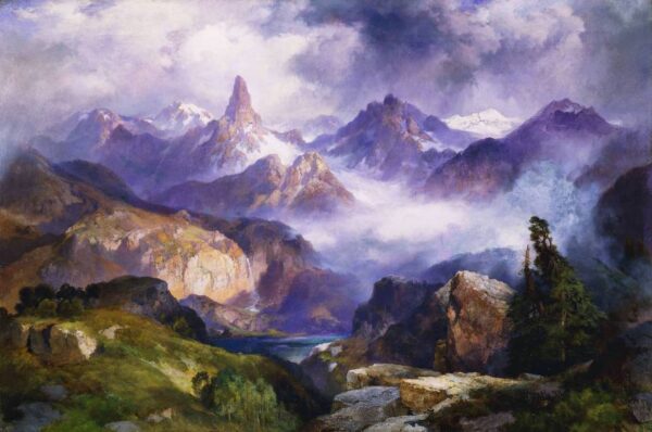 Pico do Índice, Parque Nacional de Yellowstone – Thomas Moran Thomas Moran Master Apollon