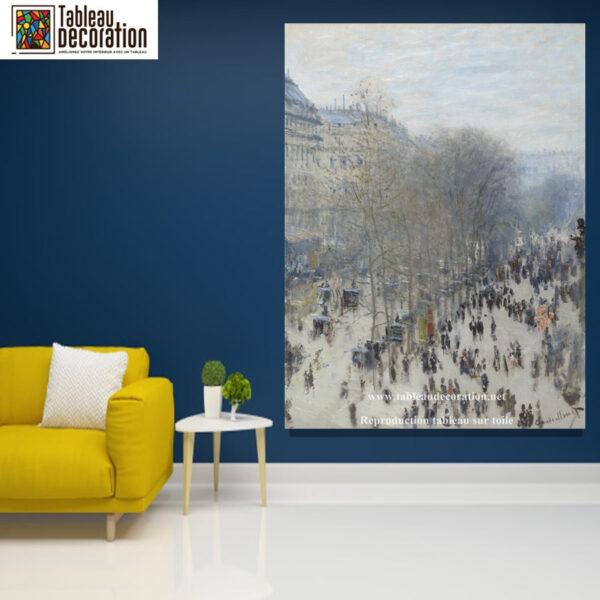 Boulevard des Capucines – Quadro de Monet Claude Monet Master Apollon 2