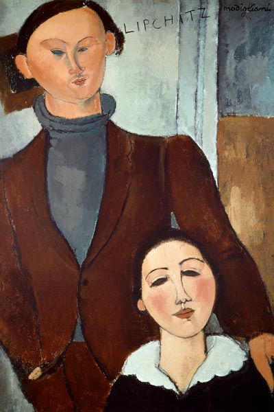 Jacques Lipschitz e sua esposa – Amedeo Modigliani Amedeo Modigliani Master Apollon