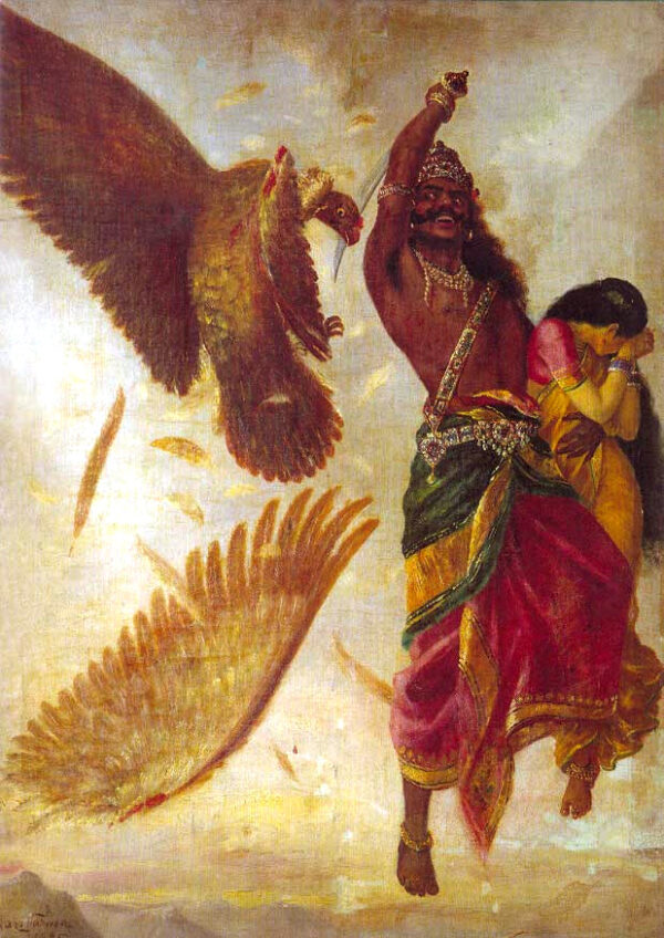 Jatayu Vadham – Ravi Varmâ Non classé Master Apollon