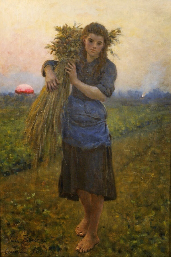 Gleaner – Jules Breton pode ser traduzido como “A Ceifeira – Jules Breton Jules Breton Master Apollon