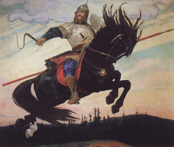 Galopada Cavaleiresca – Viktor Vasnetsov Viktor Vasnetsov Master Apollon