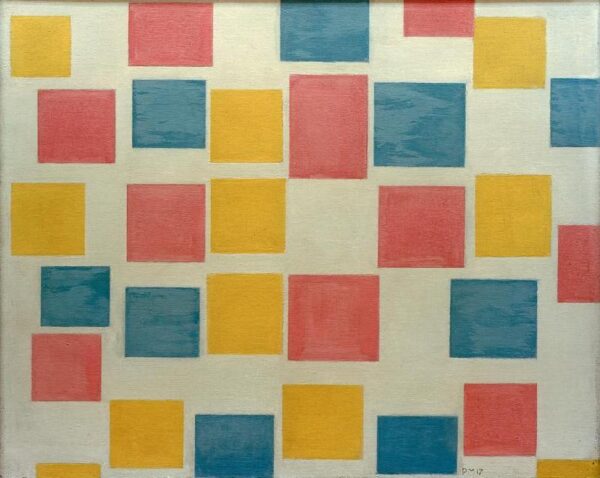 Composição com zonas coloridas – Mondrian Piet Mondrian Master Apollon