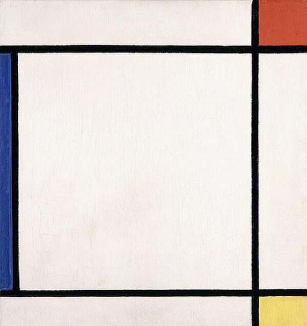 Composição III de vermelho, amarelo, azul – Mondrian Piet Mondrian Master Apollon