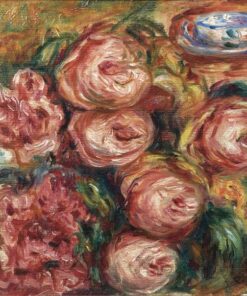 Composição com rosas e uma xícara de chá – Pierre-Auguste Renoir Pierre-Auguste Renoir Master Apollon