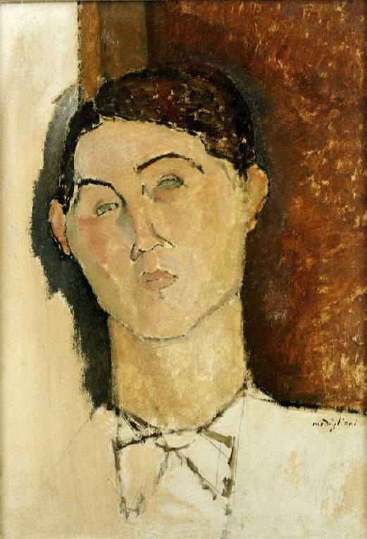 Cabeça de um jovem homem – Amadeo Modigliani Non classé Master Apollon