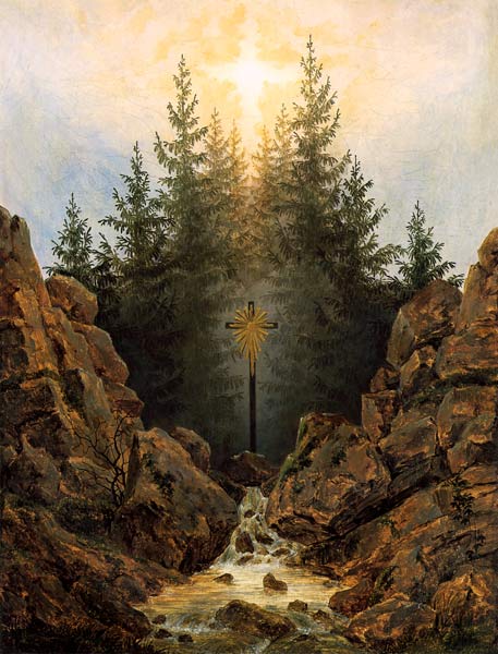 Cruz na Floresta – Caspar David Friedrich Caspar David Friedrich Master Apollon