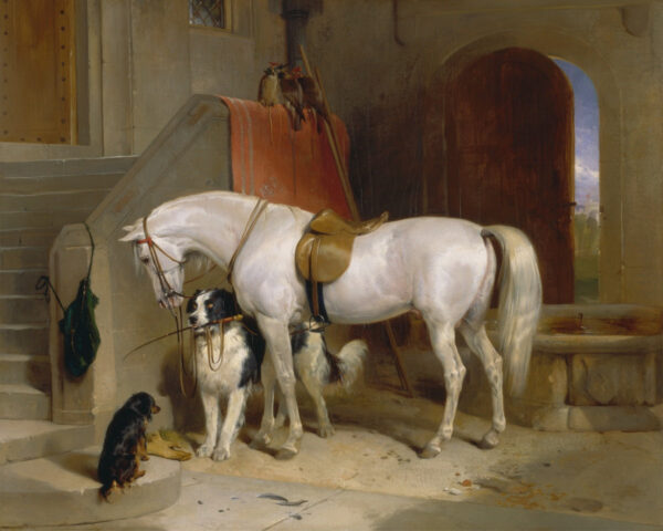 Favoritos, a propriedade de S.A.R. o príncipe George de Cambridge – Edwin Landseer Edwin Landseer Master Apollon