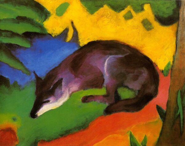 Renard azul – Franz Marc Franz Marc Master Apollon