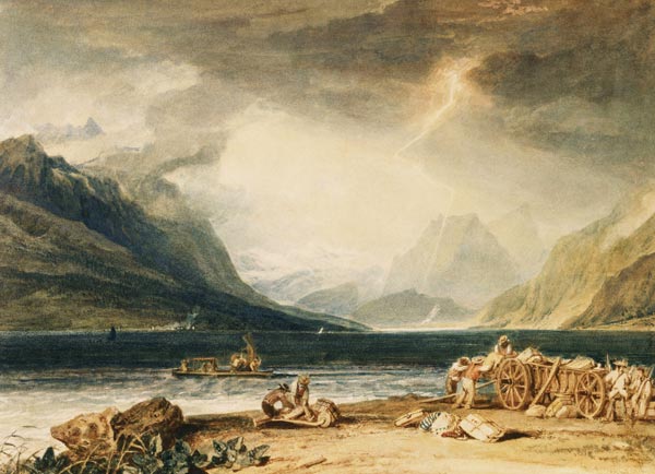 Lago de Thun – William Turner William Turner Master Apollon