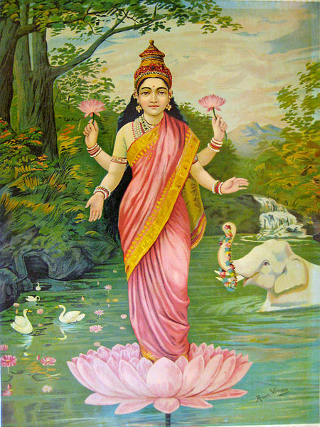 Lakshmi, a deusa da riqueza – Ravi Varmâ Non classé Master Apollon