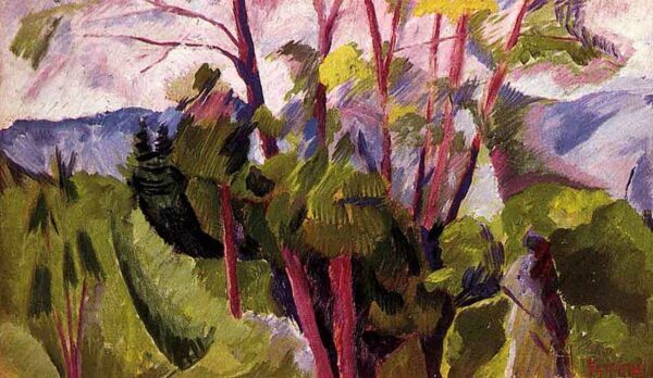 Paisagem (montanhas) – Umberto Boccioni Umberto Boccioni Master Apollon