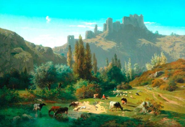 Paisagem com Gado – Rosa Bonheur Rosa Bonheur Master Apollon