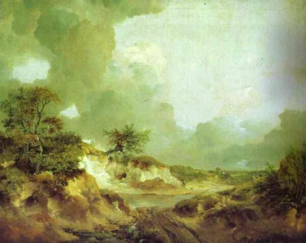 Paisagem com Caixa de Areia – Thomas Gainsborough Thomas Gainsborough Master Apollon