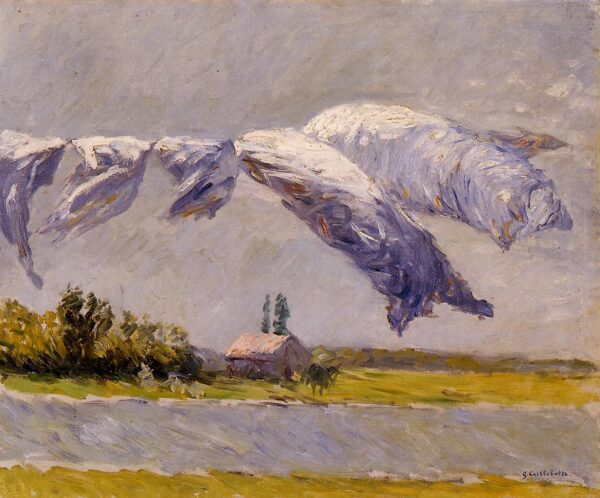 Secagem de roupas, Petit Gennevilliers – Caillebotte Gustave Caillebotte Master Apollon