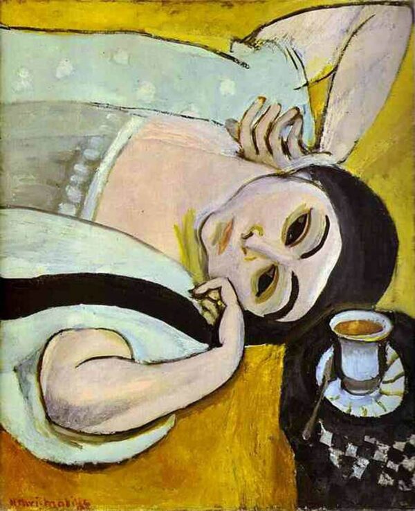 Laurette deitada com uma xícara de café – Matisse Henri Matisse Master Apollon