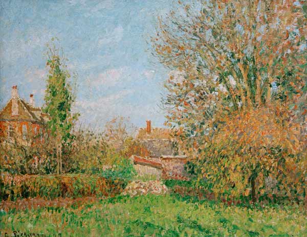 Outono em Éragny – Camille Pissarro Camille Pissarro Master Apollon