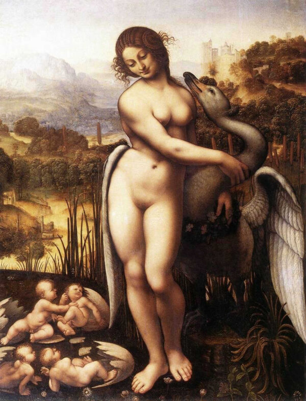 Léda e o Cisne – Leonardo da Vinci Leonardo da Vinci Master Apollon