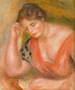 Aula de jovem mulher na roupa vermelha – Pierre-Auguste Renoir Pierre-Auguste Renoir Master Apollon