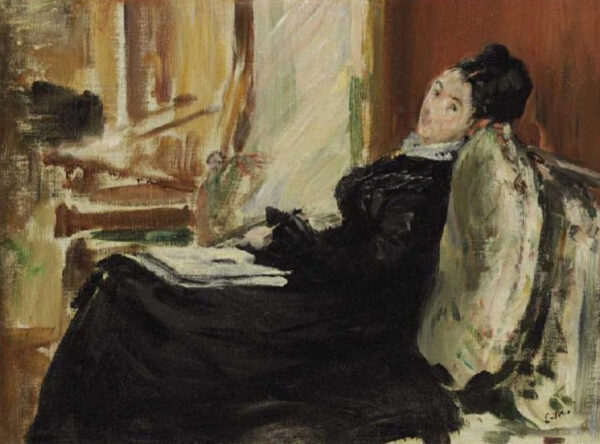 Jovem mulher lendo – Edouard Manet Édouard Manet Master Apollon