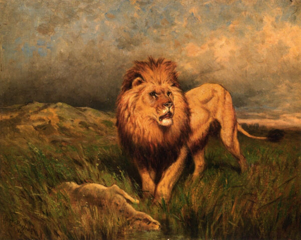 Leão e Presa (também conhecido como O Abate) – Rosa Bonheur Rosa Bonheur Master Apollon