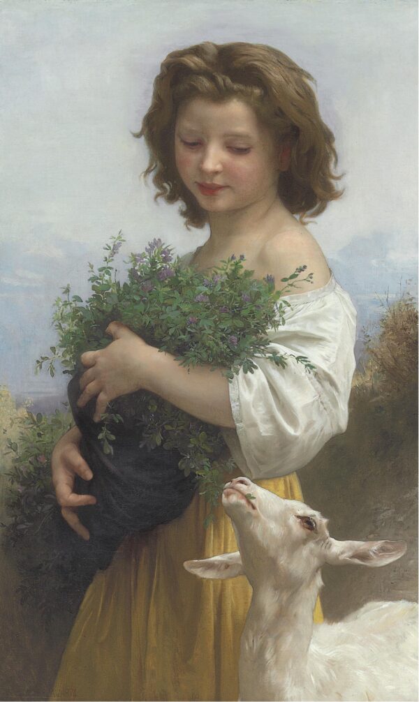 Petite Esmeralda – William Bouguereau William Bouguereau Master Apollon