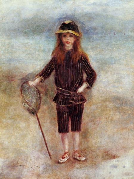 A Pequena Pescadora (Marthe Berard) – Pierre-Auguste Renoir Pierre-Auguste Renoir Master Apollon