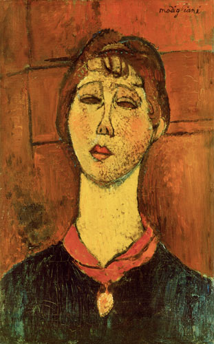 Retrato de Mme Blanche Dorivale – Amedeo Modigliani Amedeo Modigliani Master Apollon