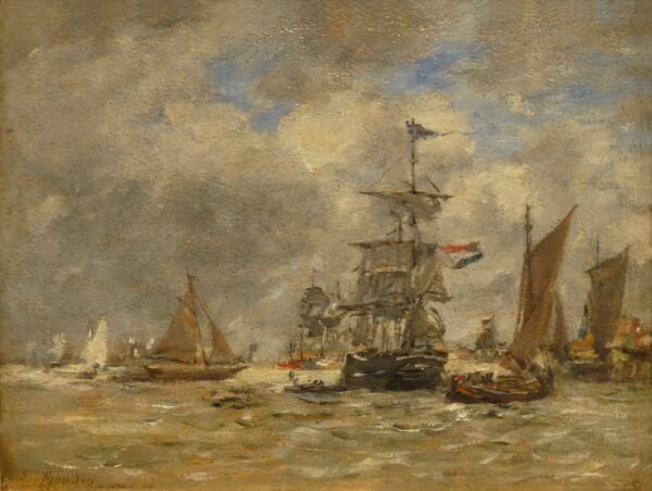 Marina – Eugène Boudin Eugène Boudin Master Apollon