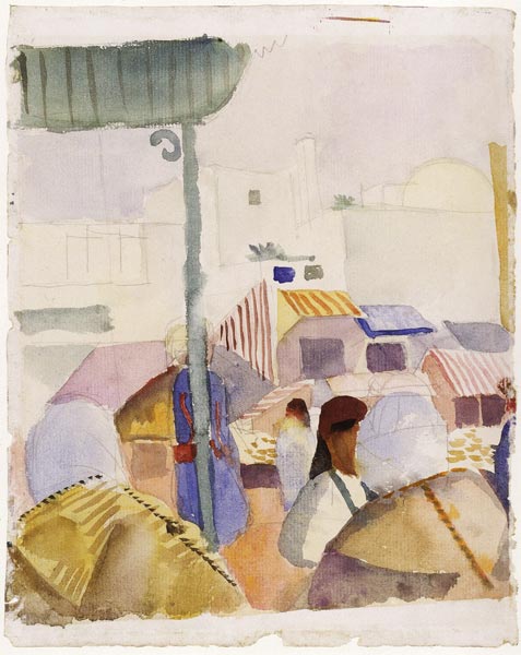 Marché de Tunis II – August Macke August Macke Master Apollon