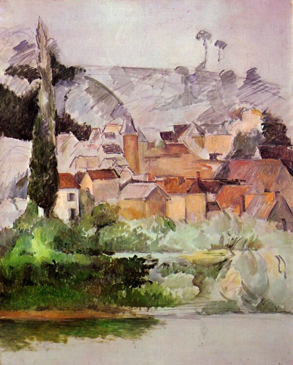 Château e vila de Medan – Paul Cézanne Paul Cézanne Master Apollon