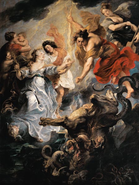 Ciclo de Médicis: A reconciliação da rainha com seu filho – Peter Paul Rubens Peter Paul Rubens Master Apollon