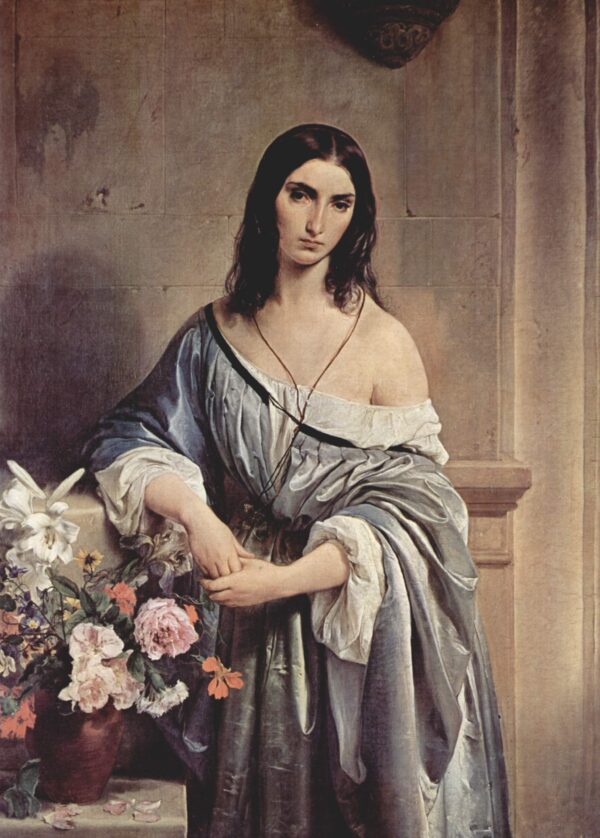 Pensamentos Melancólicos – Francesco Hayez Francesco Hayez Master Apollon