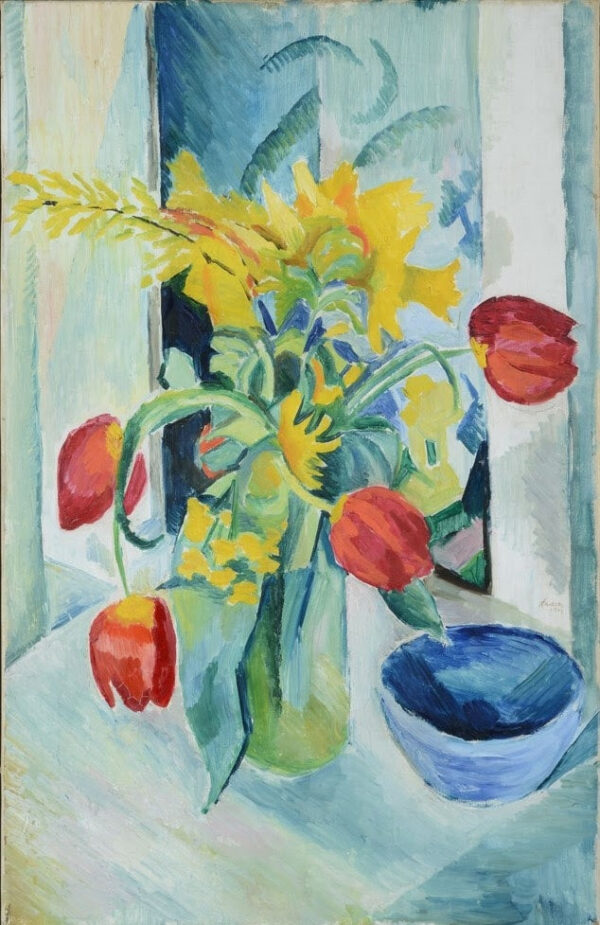 Natureza morta com tulipas – August Macke August Macke Master Apollon