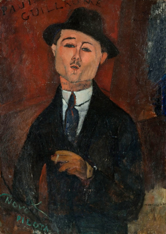 Retrato de Paul Guillaume – Amedeo Modigliani Amedeo Modigliani Master Apollon