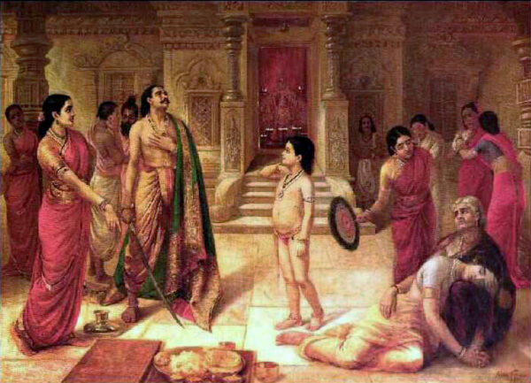 Mohini e Rugmangada para matar seu próprio filho Raja Ravi Varma – Ravi Varmâ Non classé Master Apollon