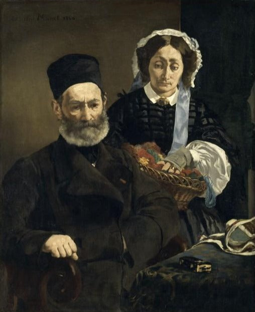 Monsieur e Madame Auguste Manet – Edouard Manet Édouard Manet Master Apollon