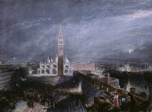 Praça São Marcos – William Turner William Turner Master Apollon