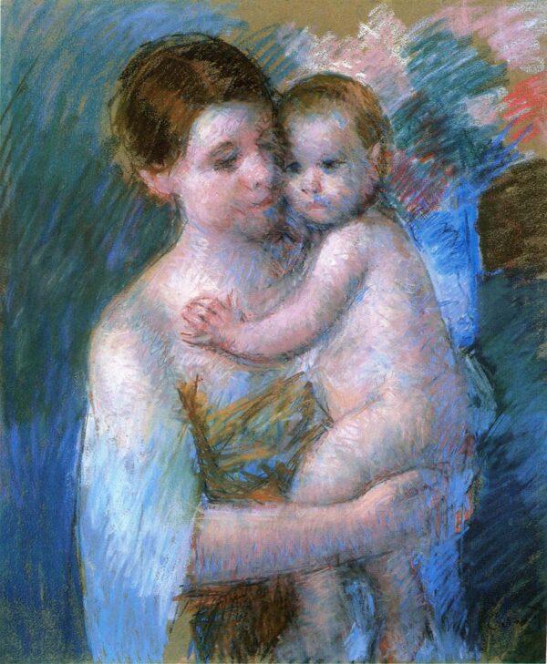 Mãe segurando seu bebê – Mary Cassatt Mary Cassatt Master Apollon