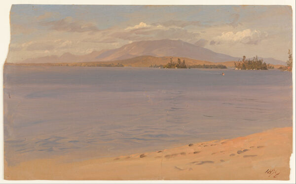 O Monte Katahdin do lago Millinocket – Frederic Edwin Church Frederic Edwin Church Master Apollon