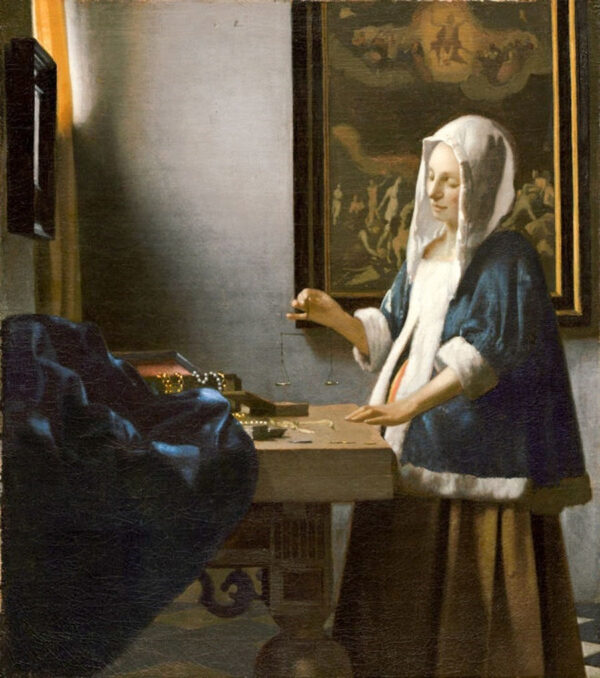 A Mulher com a Balança – Johannes Vermeer Johannes Vermeer Master Apollon