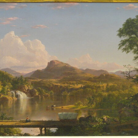 Cenário da Nova Inglaterra – Frederic Edwin Church Frederic Edwin Church Master Apollon